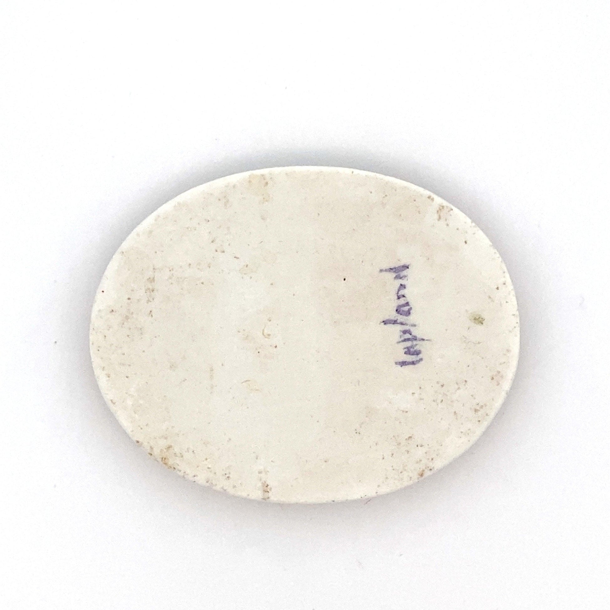 Broche de Porcelana Ovalado Pintado a Mano Laponia 2" - ipawnishop.com